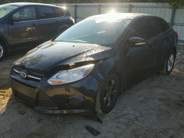 1FADP3F27EL426349 - 2014 FORD FOCUS SE BLACK photo 2