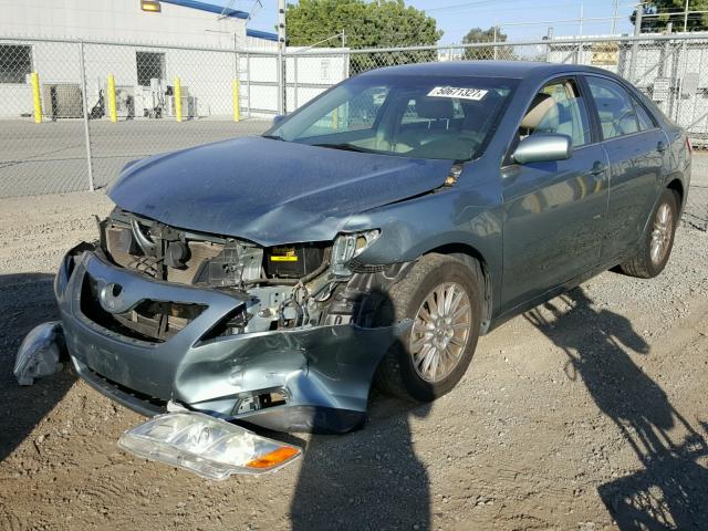 4T4BE46K69R123075 - 2009 TOYOTA CAMRY BASE GREEN photo 2