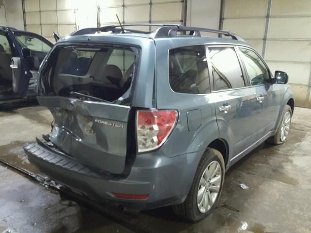 JF2SHBDC7CH461009 - 2012 SUBARU FORESTER 2 GREEN photo 4