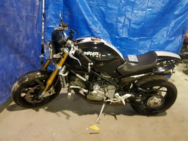 ZDM1RB5T57B102583 - 2007 DUCATI MONSTER S4 BLACK photo 9