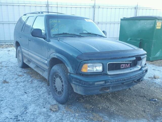 1GKDT13W8V2558371 - 1997 GMC JIMMY GREEN photo 1