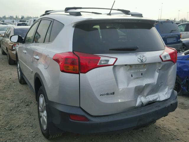 JTMBFREV4ED074537 - 2014 TOYOTA RAV4 LE Gümüş foto 3