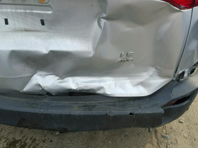 JTMBFREV4ED074537 - 2014 TOYOTA RAV4 LE Gümüş foto 9
