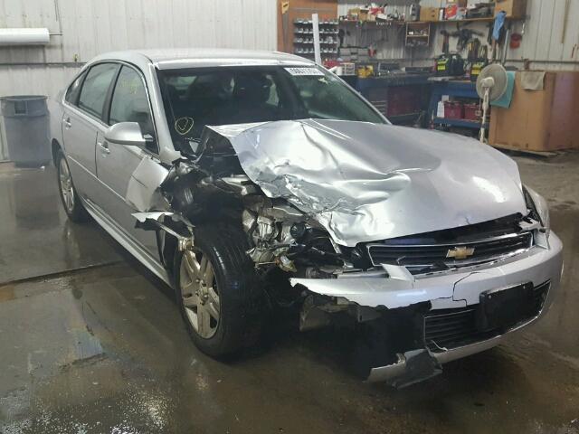 2G1WB5EK7A1256114 - 2010 CHEVROLET IMPALA LT SILVER photo 1