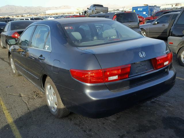 1HGCM56465A062062 - 2005 HONDA ACCORD LX CHARCOAL photo 3