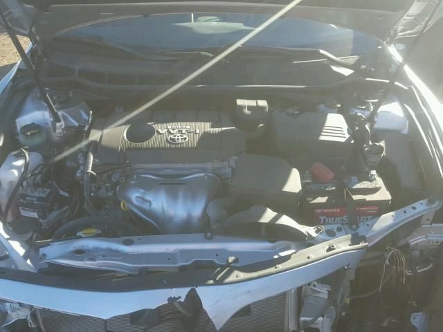 4T1BF3EK7AU550966 - 2010 TOYOTA CAMRY BASE SILVER photo 7