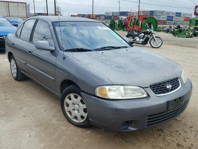 3N1CB51D61L507157 - 2001 NISSAN SENTRA XE GRAY photo 1