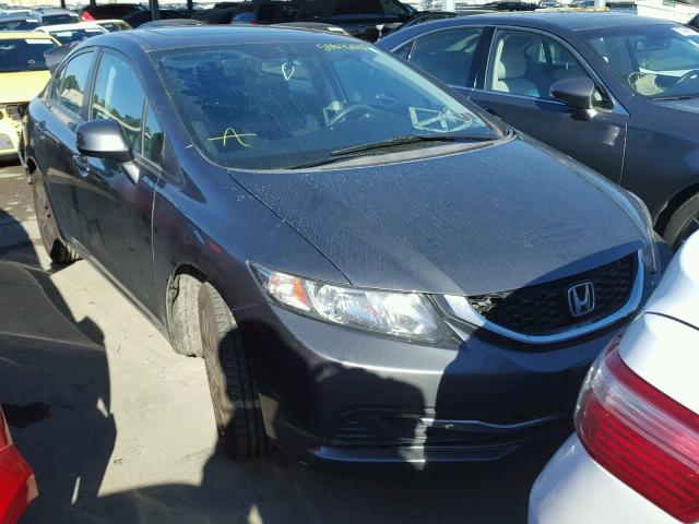 19XFB2F82DE247451 - 2013 HONDA CIVIC EX GRAY photo 1