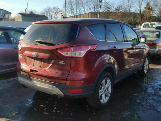 1FMCU9GX2EUB52432 - 2014 FORD ESCAPE SE RED photo 4