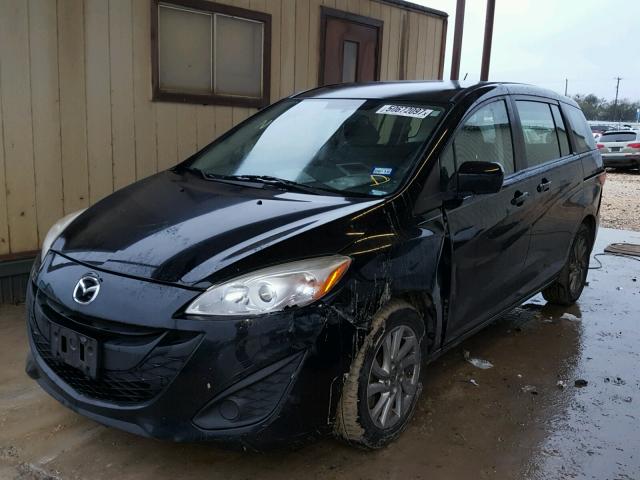 JM1CW2BL4C0124842 - 2012 MAZDA 5 BLACK photo 2