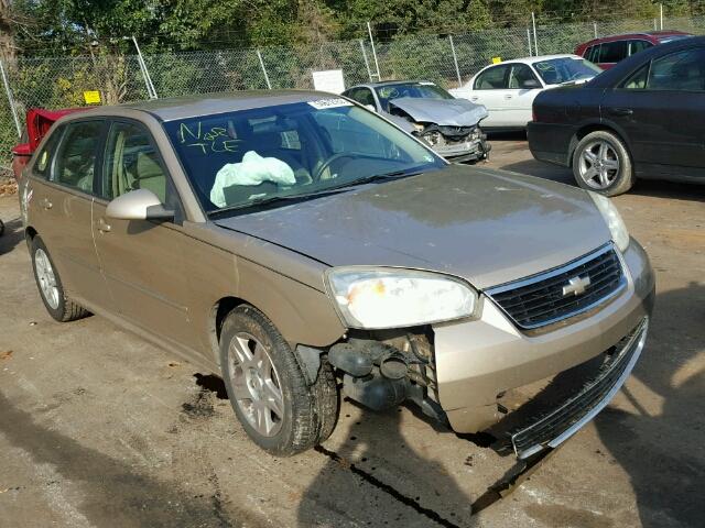 1G1ZT61836F154612 - 2006 CHEVROLET MALIBU MAX TAN photo 1