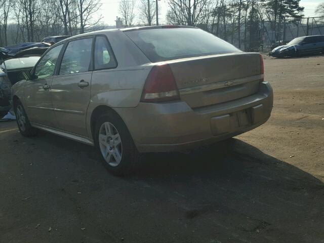 1G1ZT61836F154612 - 2006 CHEVROLET MALIBU MAX TAN photo 3