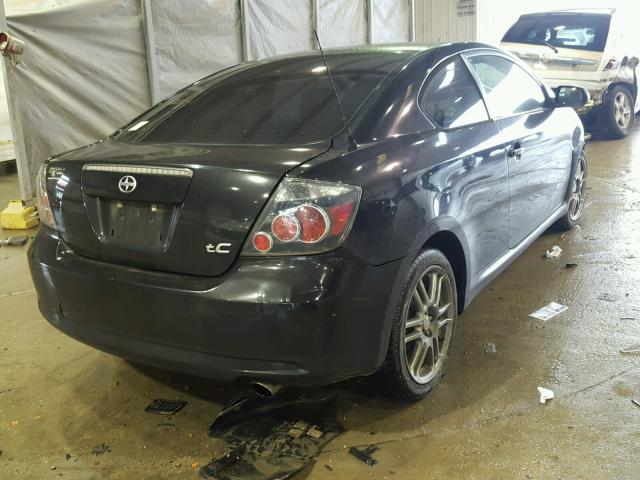 JTKDE3B7XA0307152 - 2010 TOYOTA SCION TC BLACK photo 4