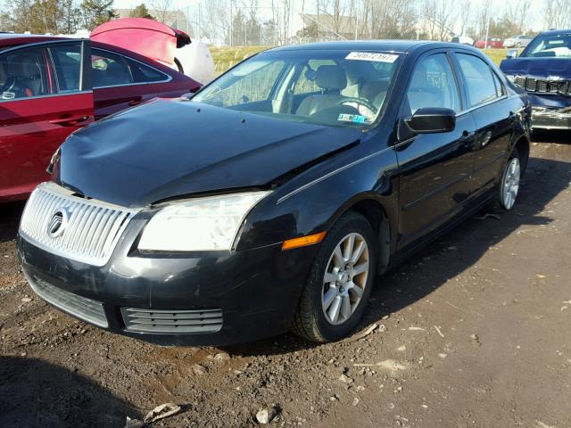 3MEHM07Z97R606269 - 2007 MERCURY MILAN BLACK photo 2