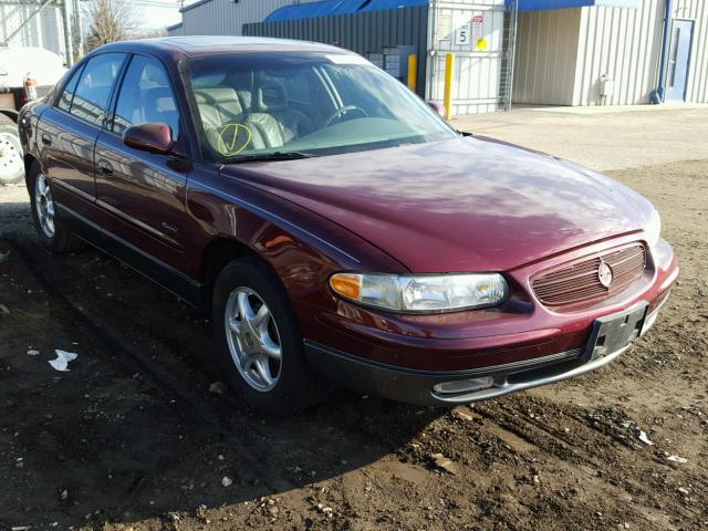 2G4WF5517Y1275853 - 2000 BUICK REGAL GS BURGUNDY photo 1