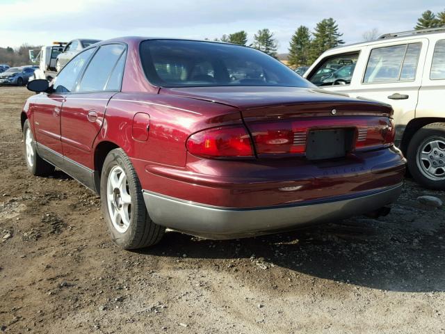 2G4WF5517Y1275853 - 2000 BUICK REGAL GS BURGUNDY photo 3