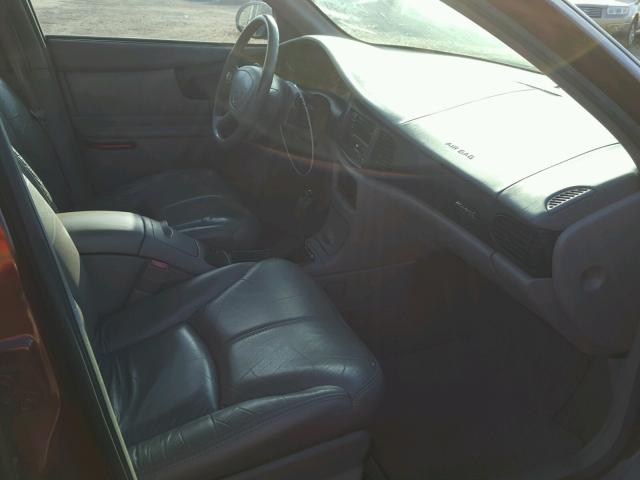 2G4WF5517Y1275853 - 2000 BUICK REGAL GS BURGUNDY photo 5