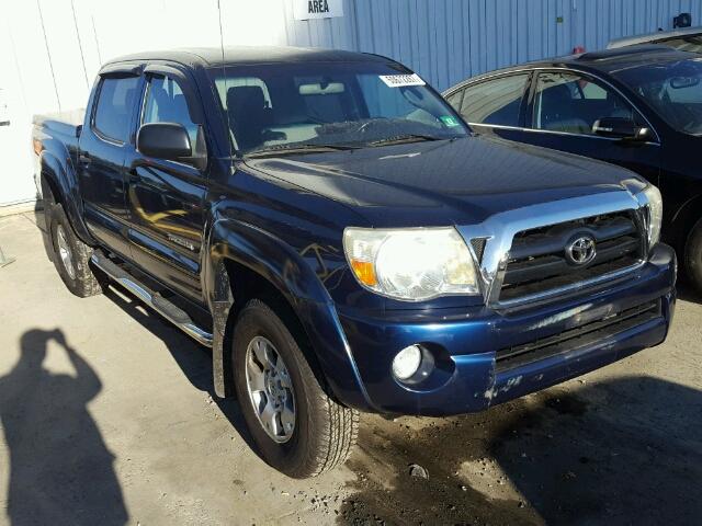 5TELU42N08Z554314 - 2008 TOYOTA TACOMA DOU BLUE photo 1