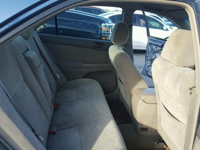 4T1BE32K14U893218 - 2004 TOYOTA CAMRY LE ლურჯი ფოტო 6