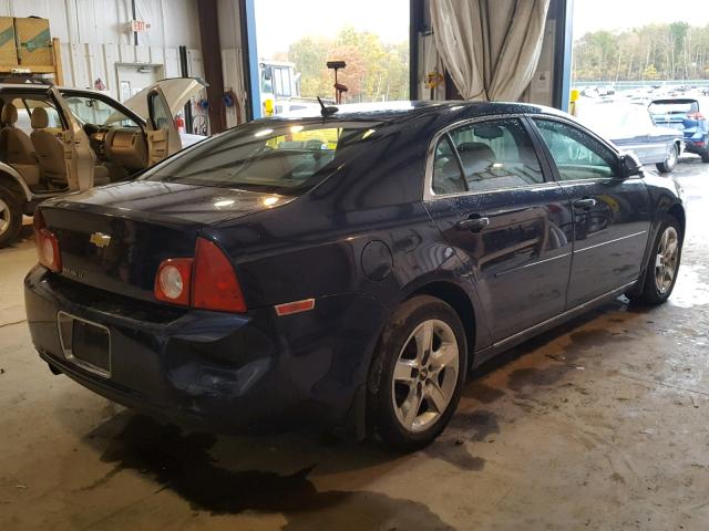1G1ZC5EB0AF241652 - 2010 CHEVROLET MALIBU 1LT BLUE photo 4