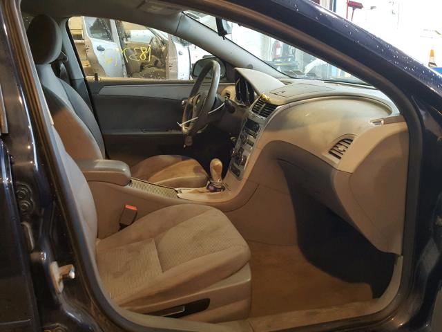 1G1ZC5EB0AF241652 - 2010 CHEVROLET MALIBU 1LT BLUE photo 5