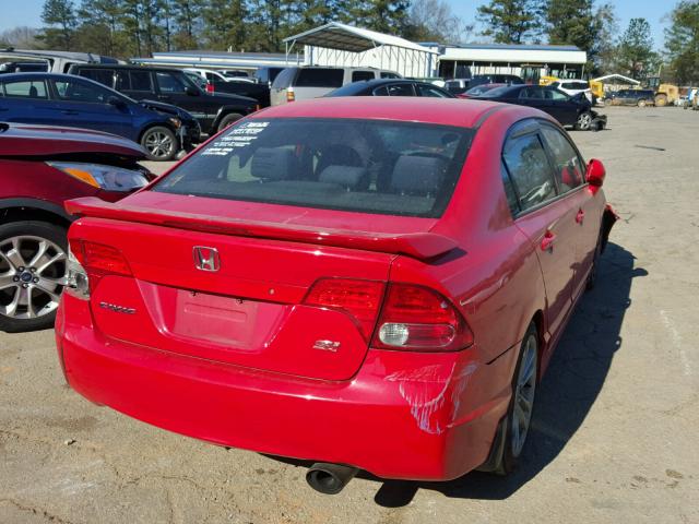 2HGFA55567H704302 - 2007 HONDA CIVIC SI TWO TONE photo 4