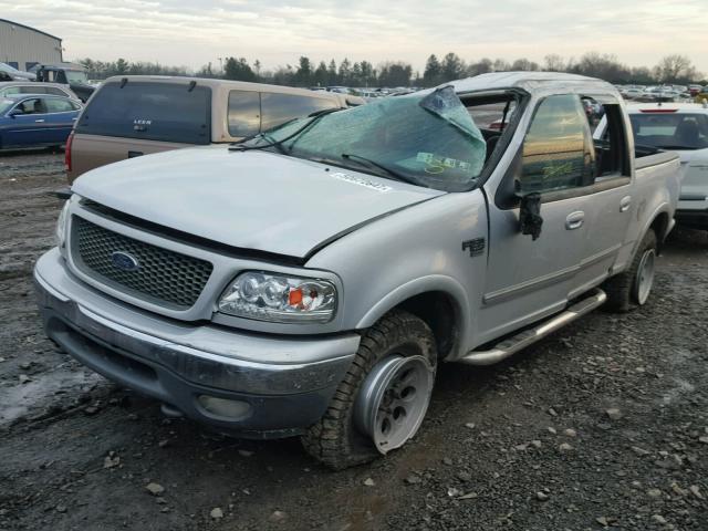 1FTRW08W21KE67201 - 2001 FORD F150 SUPER SILVER photo 2