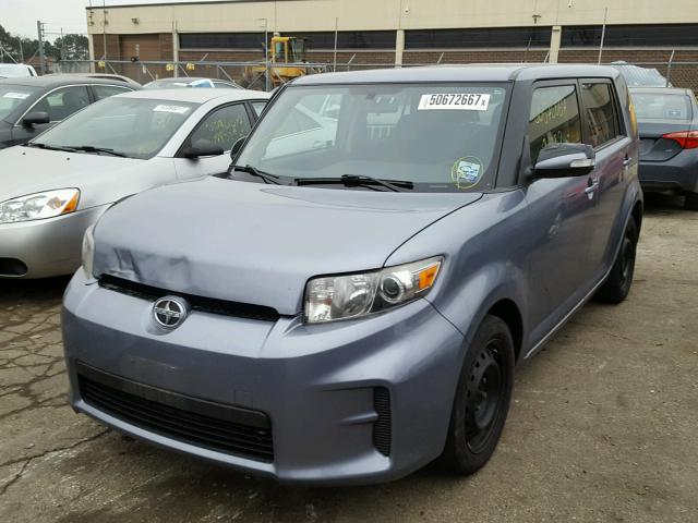 JTLZE4FE4CJ013128 - 2012 TOYOTA SCION XB BLUE photo 2