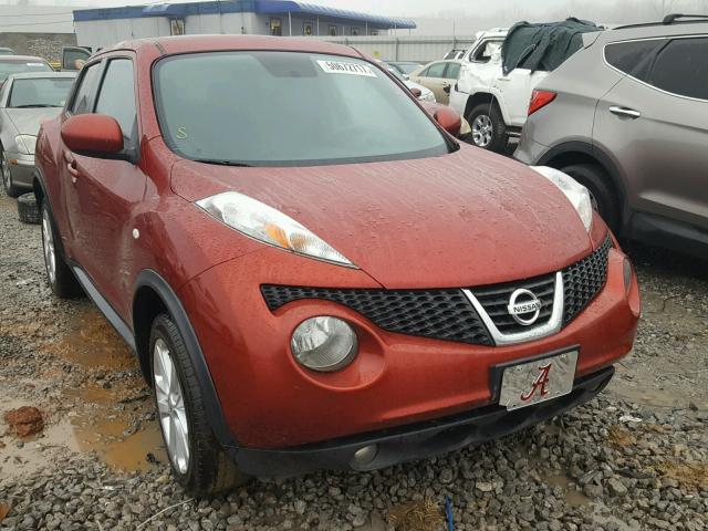 JN8AF5MR6BT007615 - 2011 NISSAN JUKE S RED photo 1