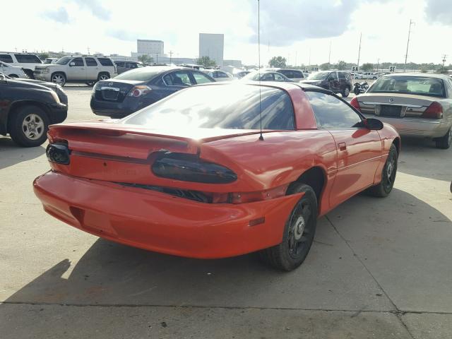 2G1FP22K3X2134406 - 1999 CHEVROLET CAMARO ORANGE photo 4