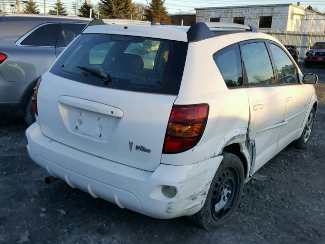 5Y2SL638X5Z437396 - 2005 PONTIAC VIBE WHITE photo 4