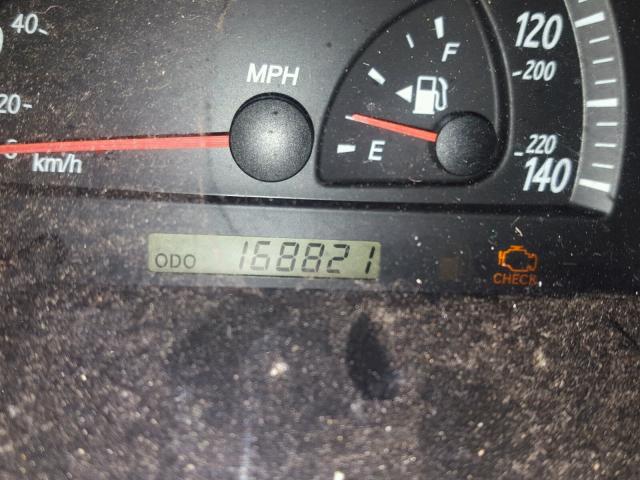 4T1BF30K32U525555 - 2002 TOYOTA CAMRY LE შავი ფოტო 8