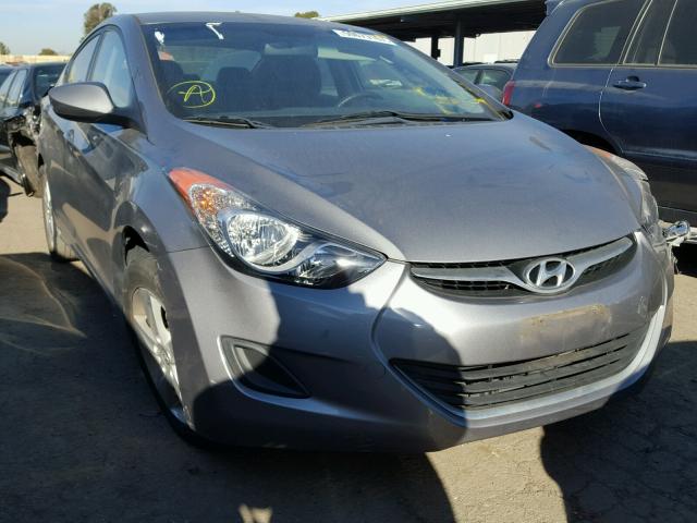 KMHDH4AE4BU098081 - 2011 HYUNDAI ELANTRA GL GRAY photo 1