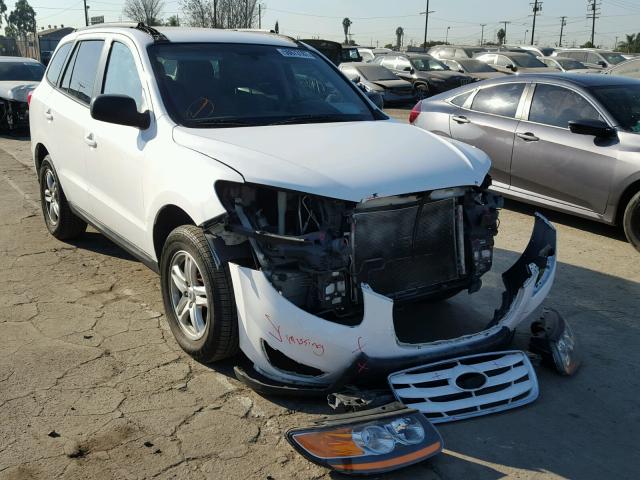 5NMSG3AB5AH333897 - 2010 HYUNDAI SANTA FE G WHITE photo 1