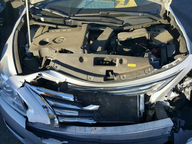 1N4BL3AP9DN433702 - 2013 NISSAN ALTIMA 3.5 SILVER photo 7