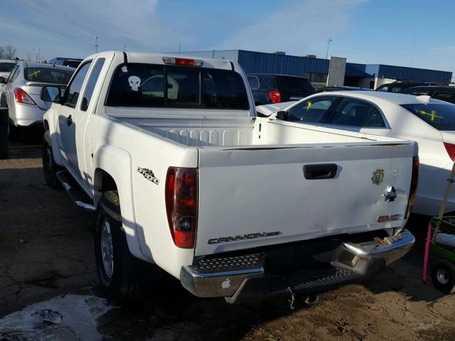 1GTDS198258198003 - 2005 GMC CANYON WHITE photo 3