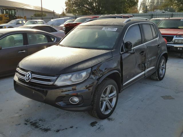 WVGTV7AX2HK012469 - 2017 VOLKSWAGEN TIGUAN SPO შავი ფოტო 2