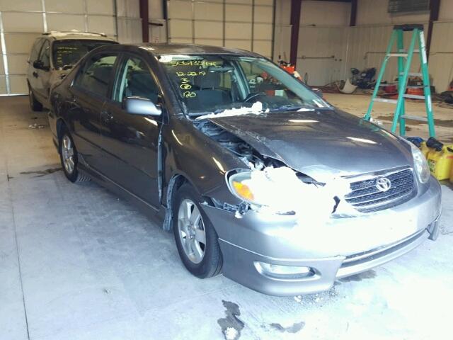 2T1BR32E85C447228 - 2005 TOYOTA COROLLA CE GRAY photo 1