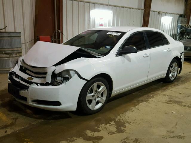 1G1ZA5E01CF371561 - 2012 CHEVROLET MALIBU LS თეთრი ფოტო 2