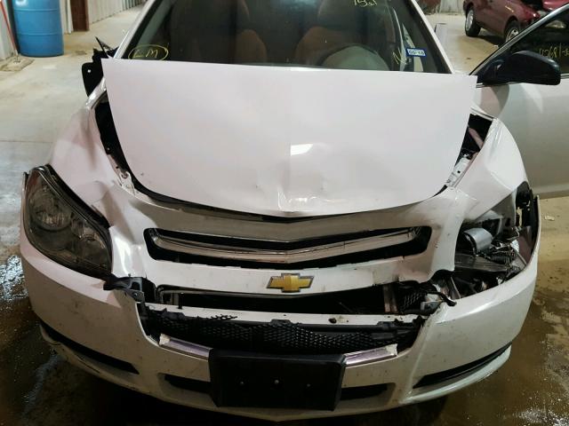1G1ZA5E01CF371561 - 2012 CHEVROLET MALIBU LS თეთრი ფოტო 7