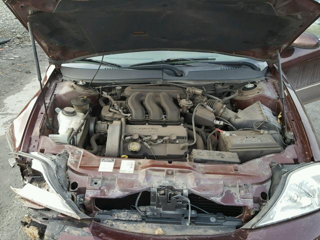 1MEFM55S0YA629638 - 2000 MERCURY SABLE LS P MAROON photo 7