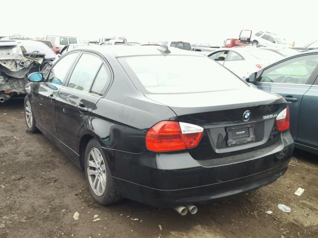 WBAVC93587K031680 - 2007 BMW 328 XI BLACK photo 3