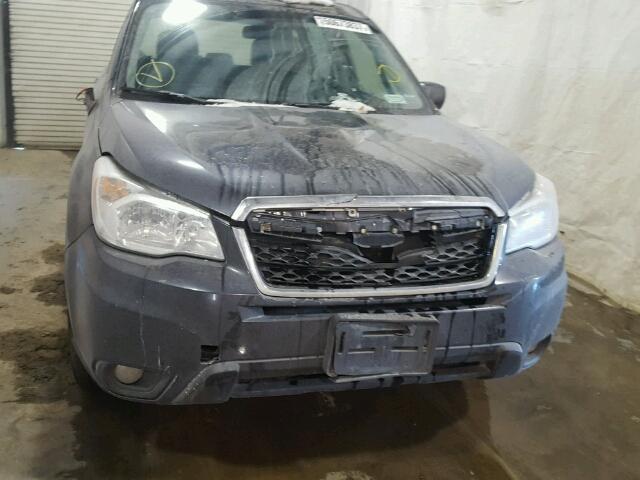 JF2SJAACXEH461723 - 2014 SUBARU FORESTER 2 CHARCOAL photo 9