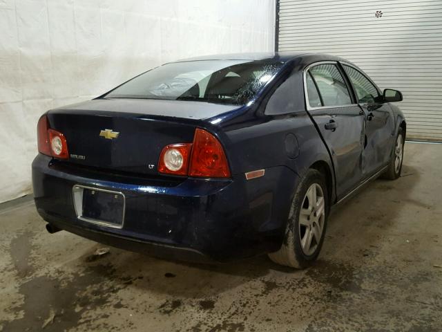 1G1ZH57B594190929 - 2009 CHEVROLET MALIBU 1LT BLUE photo 4