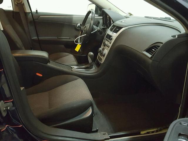 1G1ZH57B594190929 - 2009 CHEVROLET MALIBU 1LT BLUE photo 5