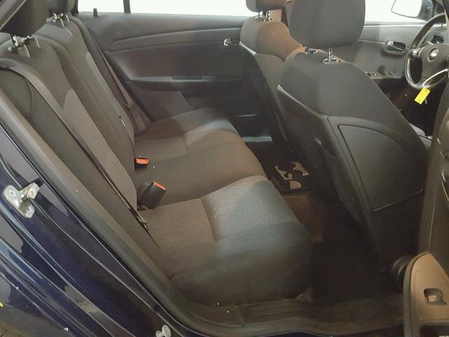 1G1ZH57B594190929 - 2009 CHEVROLET MALIBU 1LT BLUE photo 6