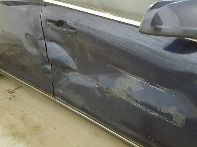 1G1ZH57B594190929 - 2009 CHEVROLET MALIBU 1LT BLUE photo 9