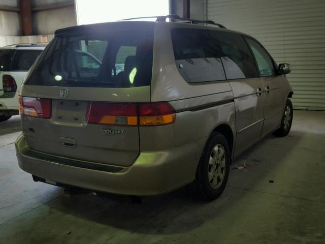 5FNRL18903B041452 - 2003 HONDA ODYSSEY EX TAN photo 4