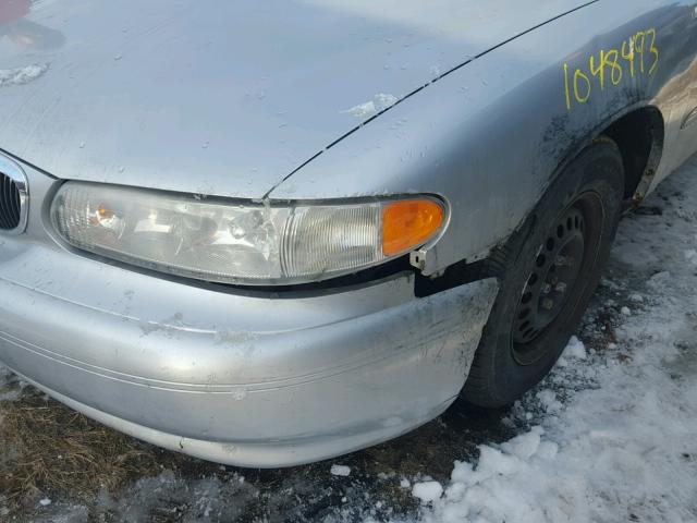 2G4WS521851128985 - 2005 BUICK CENTURY CU GRAY photo 9