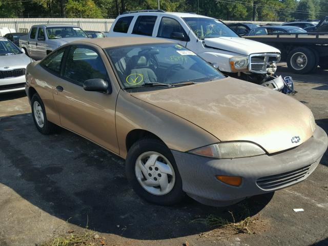 1G1JC1240W7119371 - 1998 CHEVROLET CAVALIER B GOLD photo 1